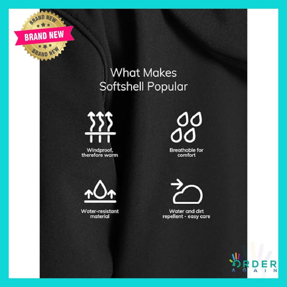 Heated Winter Coat Soft Shell Performance Jacket … - image 4